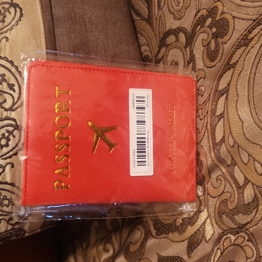 Passport cover and luggage tag